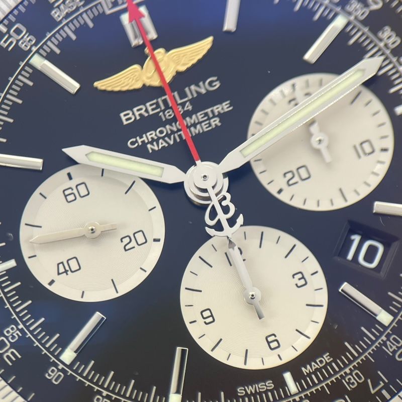 Breitling Navitimer 01 46mm Black & Silver Automatic Chronograph