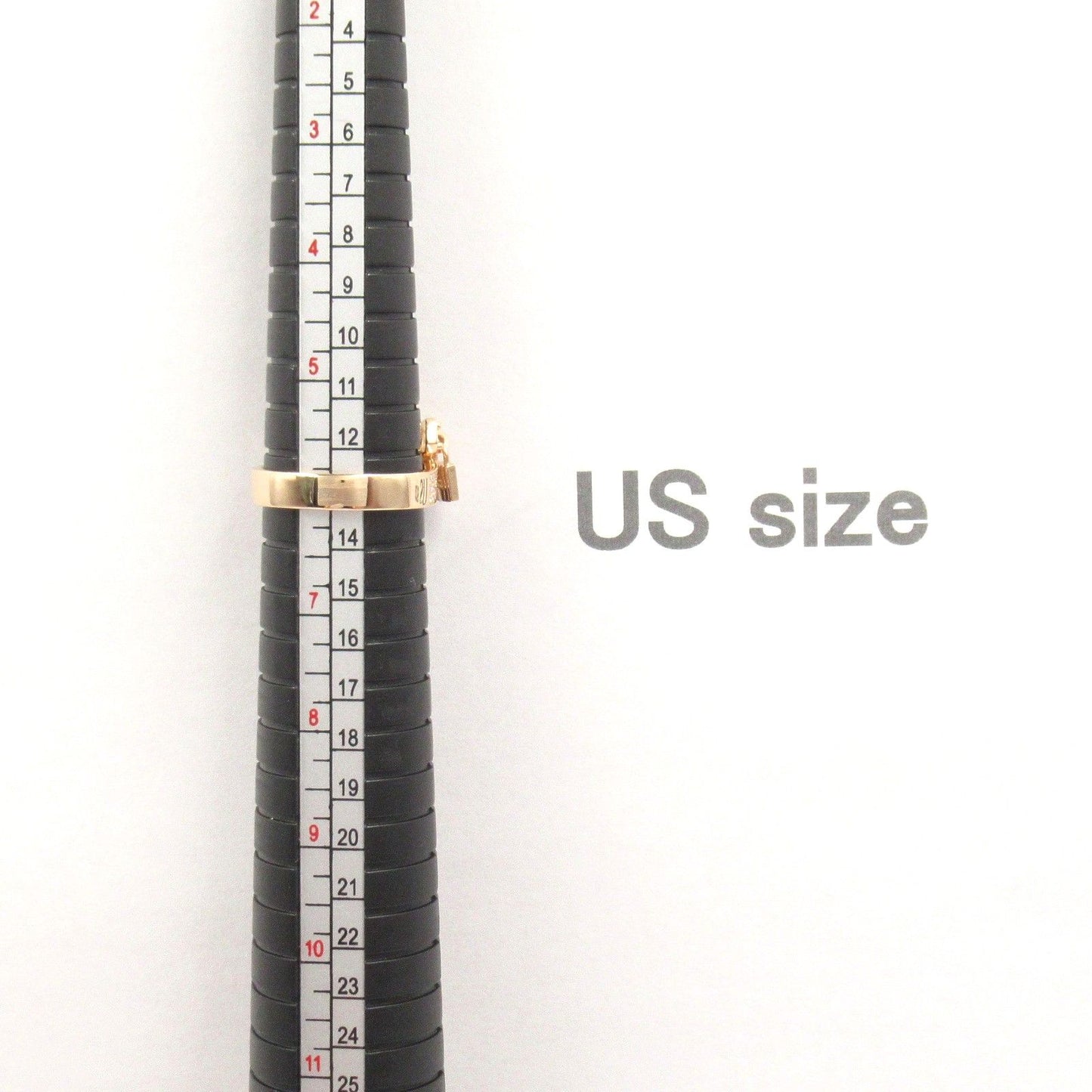 HERMES Kelly Gabrushe K18PG Diamond Ring - Exquisite Elegance