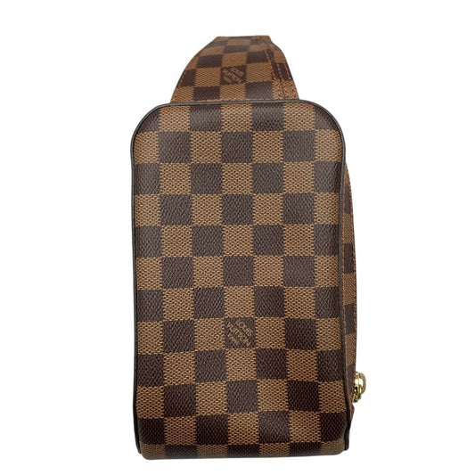 Louis Vuitton Geronimos N51994 Damier Ebene Unisex Shoulder Bag