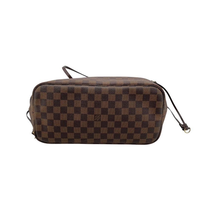 Louis Vuitton Neverfull MM Damier Ebene Canvas Tote Bag