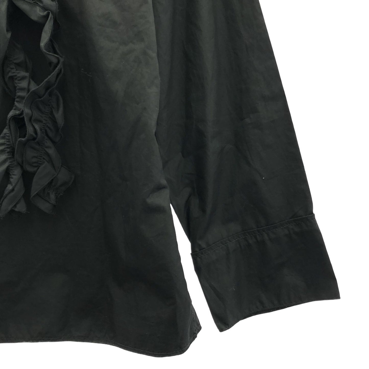 JIL SANDER Black Cotton Blouse - Timeless Elegance