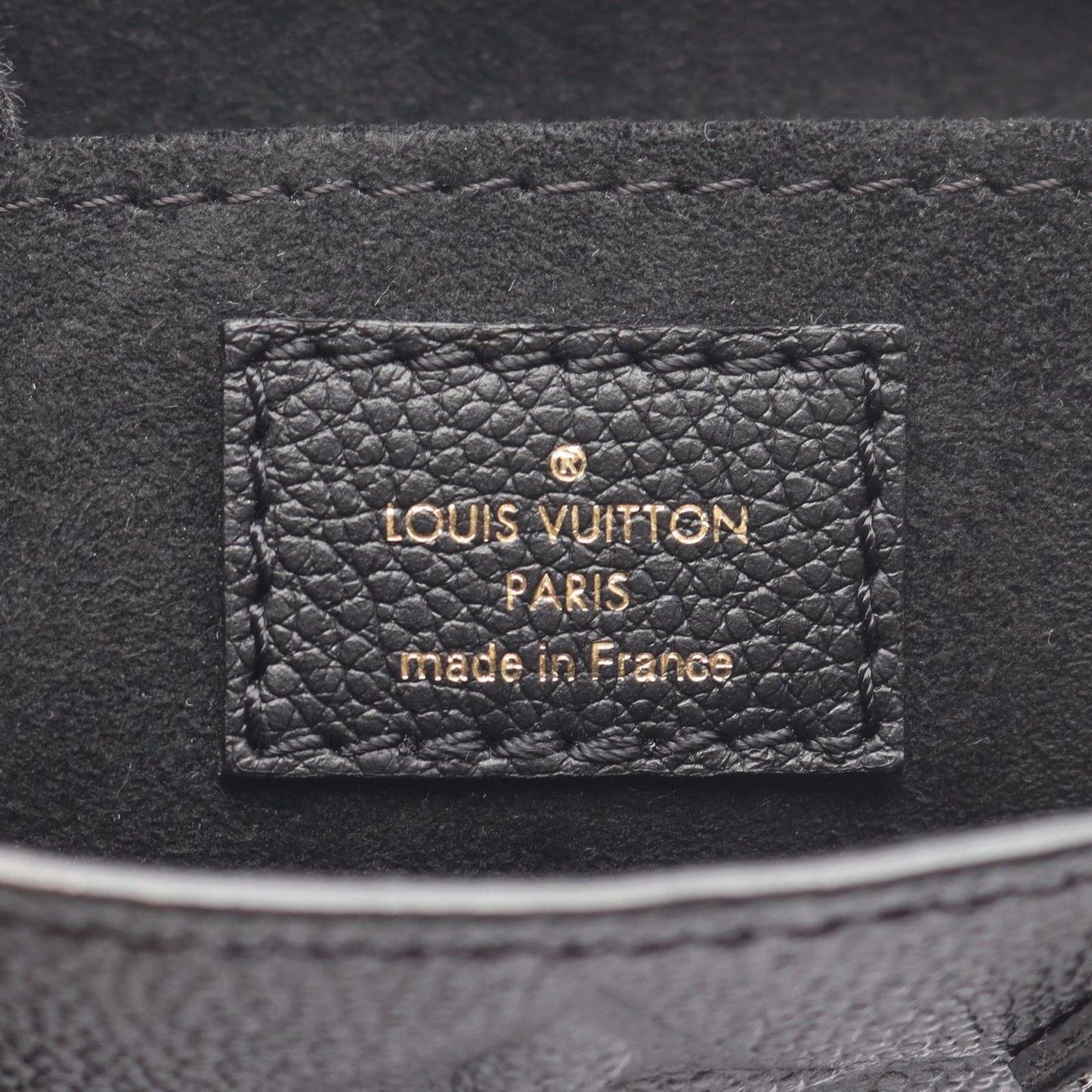 Louis Vuitton Petite Sac Plat Handbag - Noir Monogram Leather