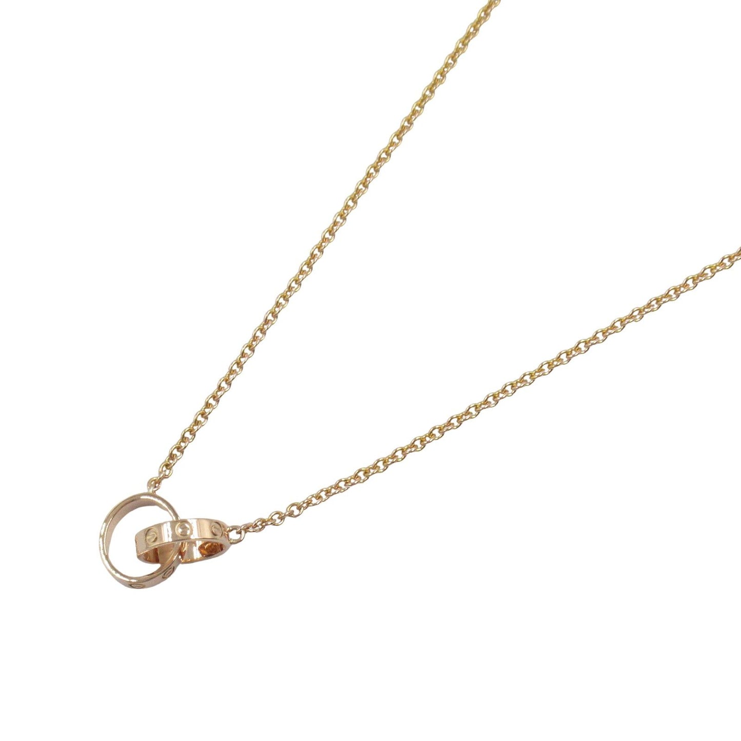 CARTIER Baby Love Necklace in K18 Pink Gold - 43cm