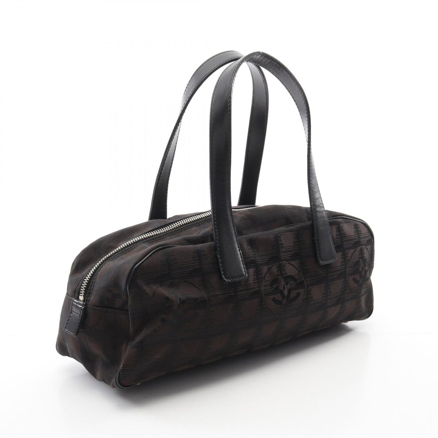 CHANEL Black Leather New Travel Line Handbag - Timeless Elegance