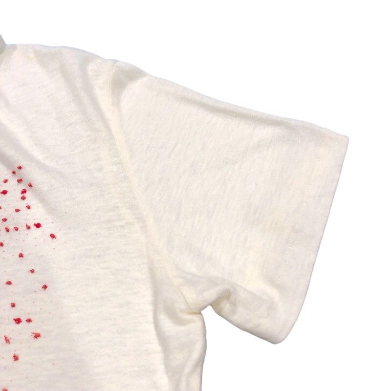 Christian Dior Cream Cotton T-Shirt for Women - XS