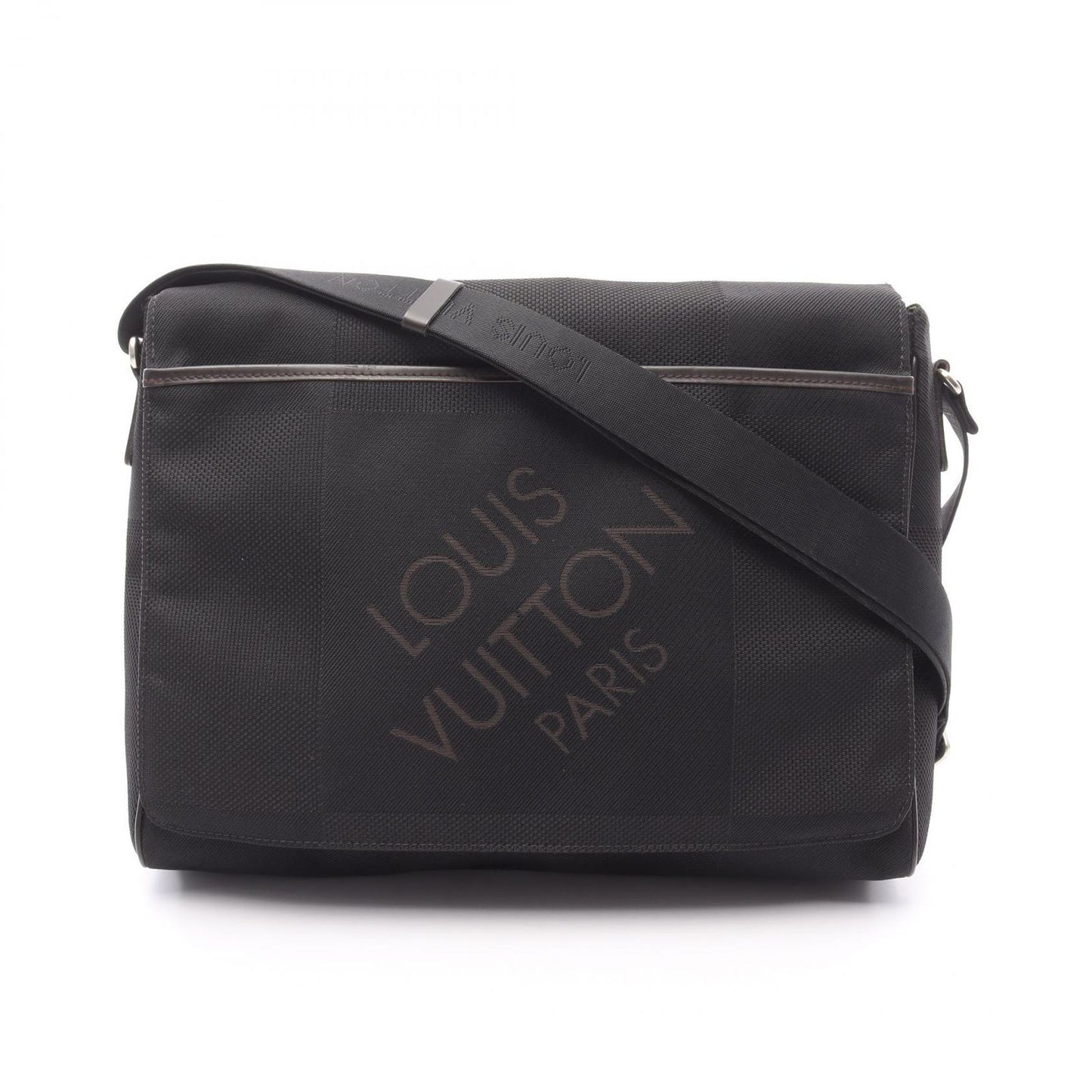 Louis Vuitton Messager NM Damier Ébène Noir Shoulder Bag - Timeless Elegance