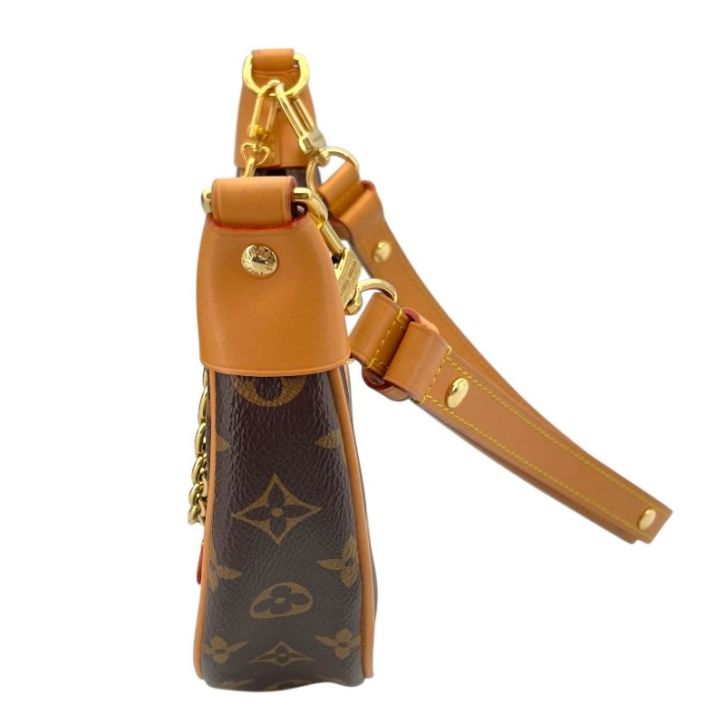 Louis Vuitton Loop M81098 Monogram Canvas Shoulder Bag - Brown