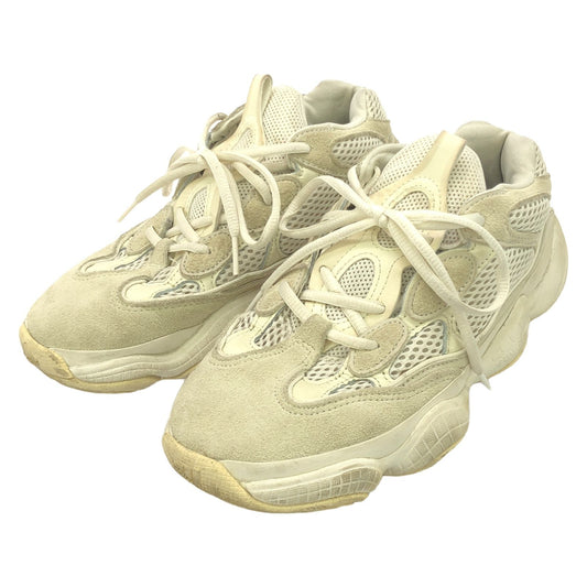 adidas YEEZY Off-White Fabric Sneakers - Exclusive Women's Edition