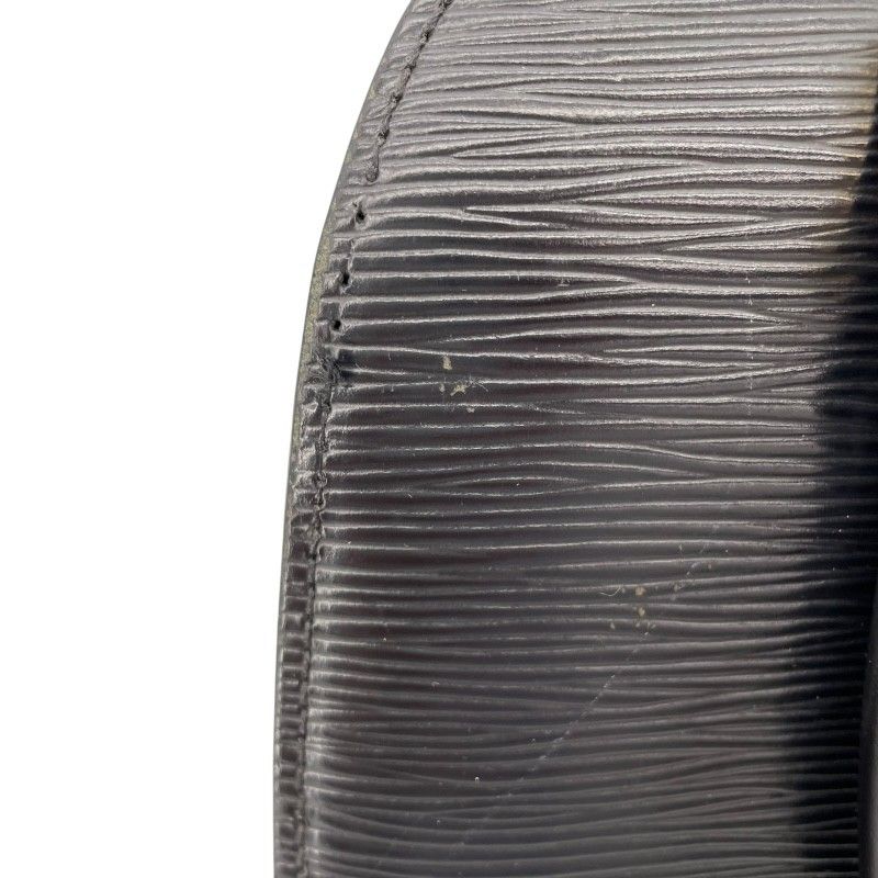 Louis Vuitton Ponnuif Handbag in Black Epi Leather - Timeless Elegance