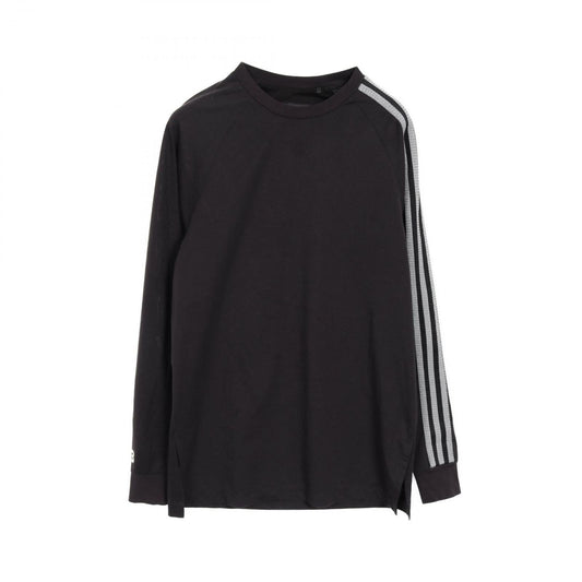 Y-3 3 Stripes Cotton Tee - Black - Size 2XS - Exclusive Design