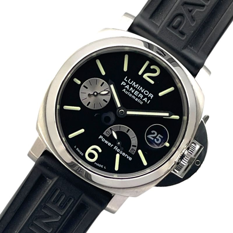 Panerai Luminor Power Reserve PAM00125 - Black Stainless Steel Watch