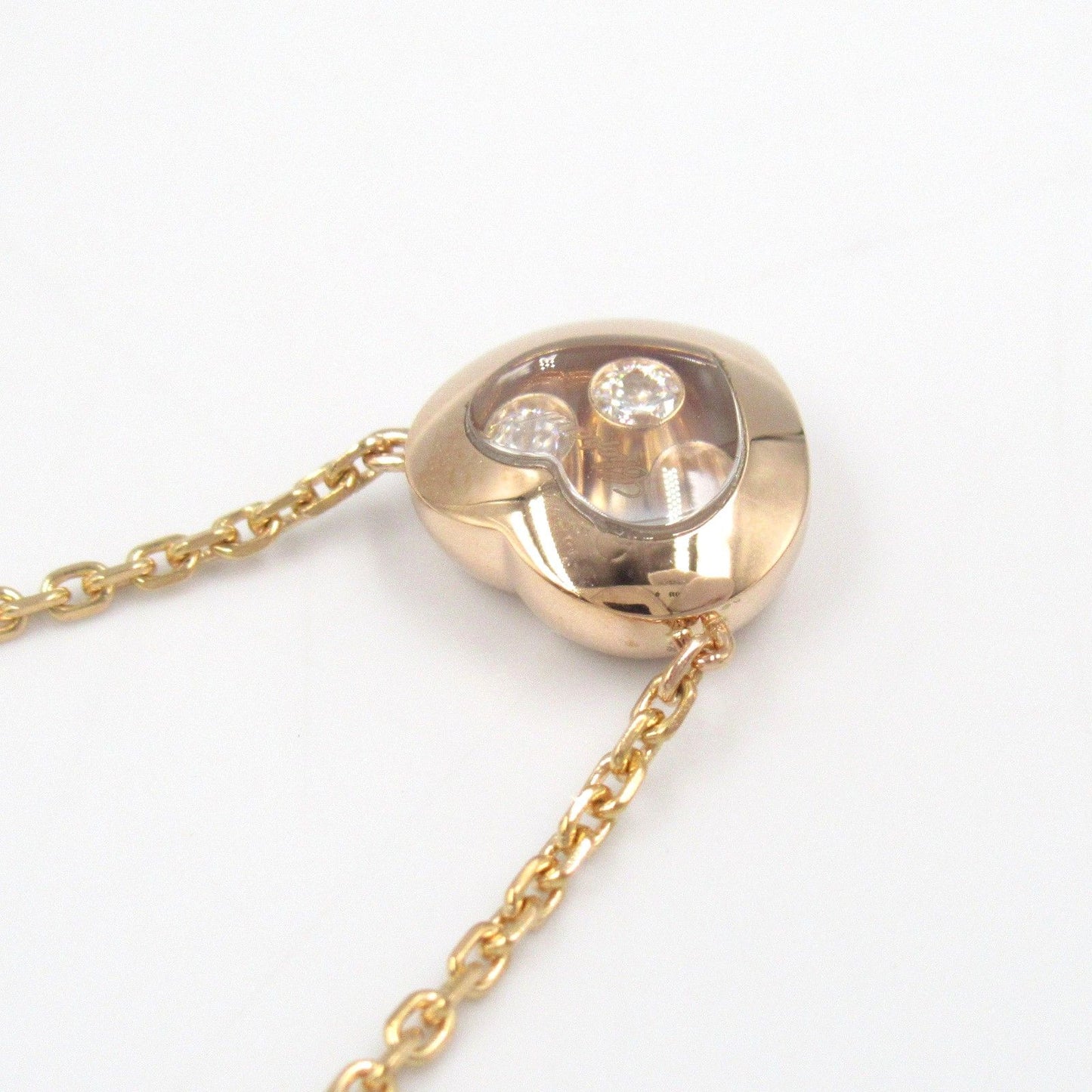 Chopard Happy Diamond Necklace in 18K Pink Gold