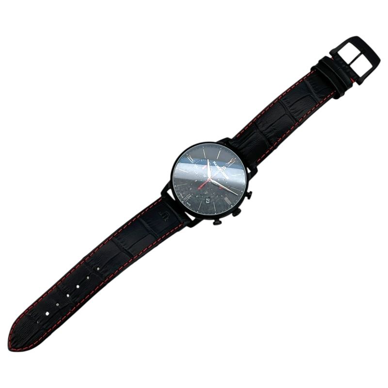 Maurice Lacroix Eliros Chronograph Black SS Quartz Men's Watch