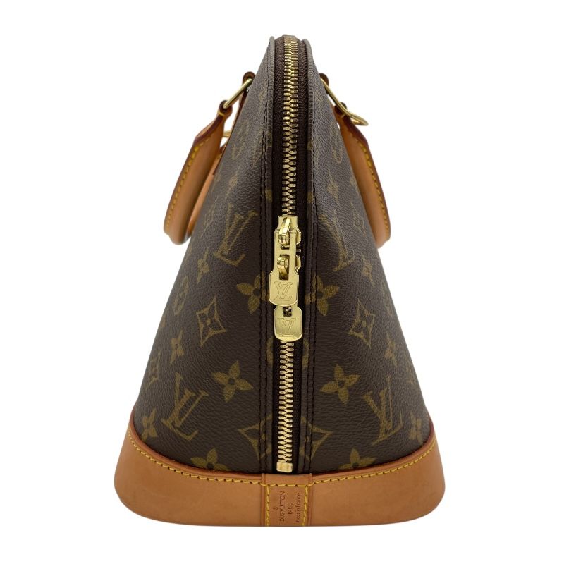 Louis Vuitton Alma M51130 Monogram Canvas Handbag - Brown
