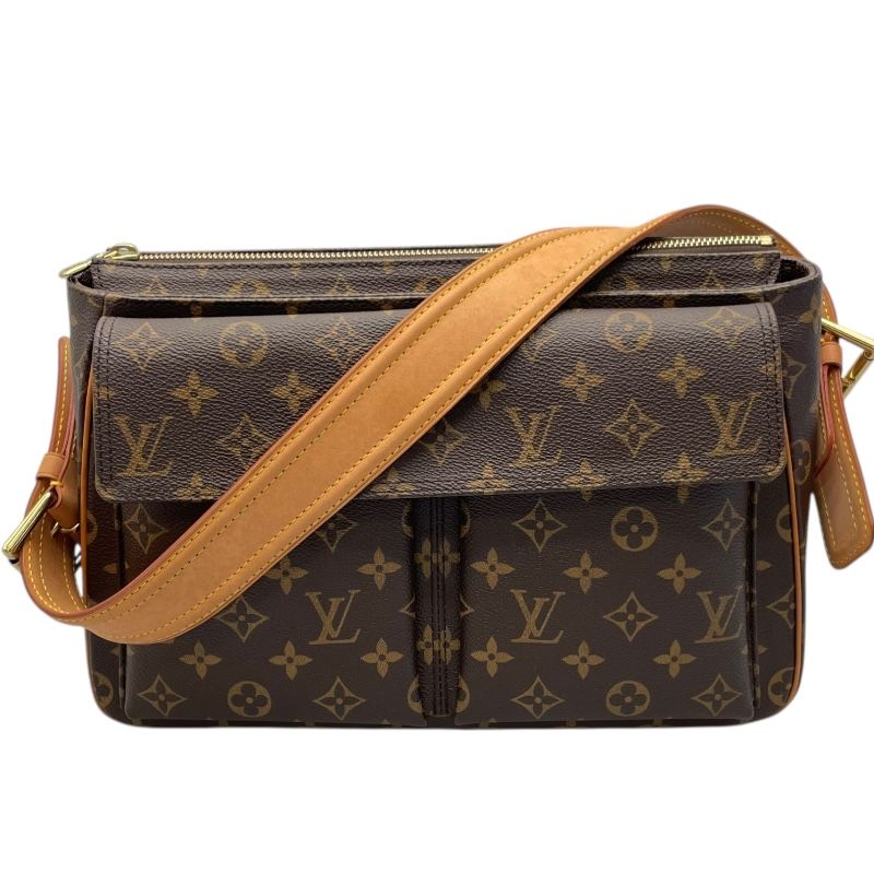 Louis Vuitton Viva Cite GM Monogram Canvas Shoulder Bag - Brown