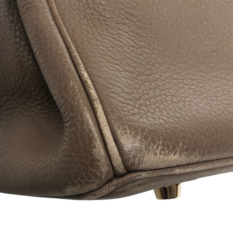 HERMES Birkin 35 Etoupe with Gold Hardware - Iconic Luxury Handbag