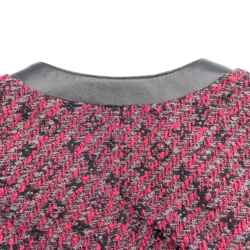 Louis Vuitton Bordeaux Tweed Coat - Exquisite Women's Outerwear