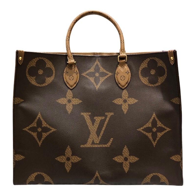 Louis Vuitton OnTheGo GM Brown Giant Reverse Tote Bag