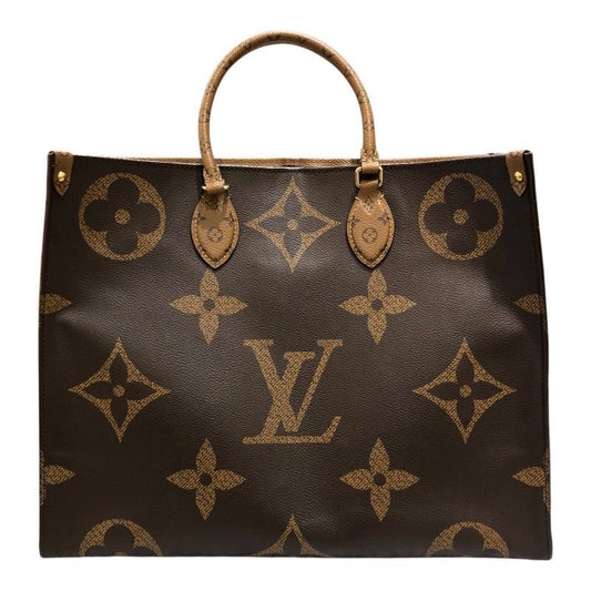 Louis Vuitton OnTheGo GM Brown Giant Reverse Tote Bag