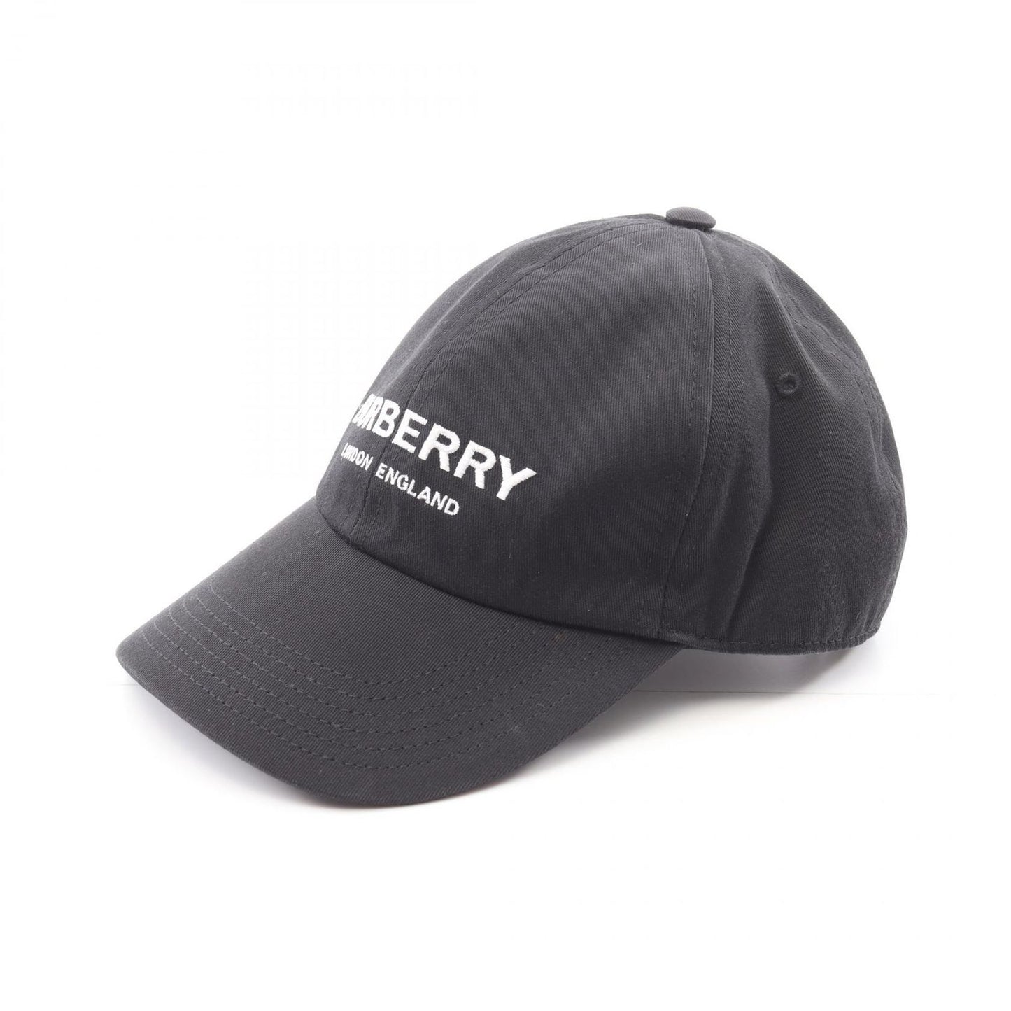 BURBERRY London England Black Baseball Cap - Unisex Luxury Accessory