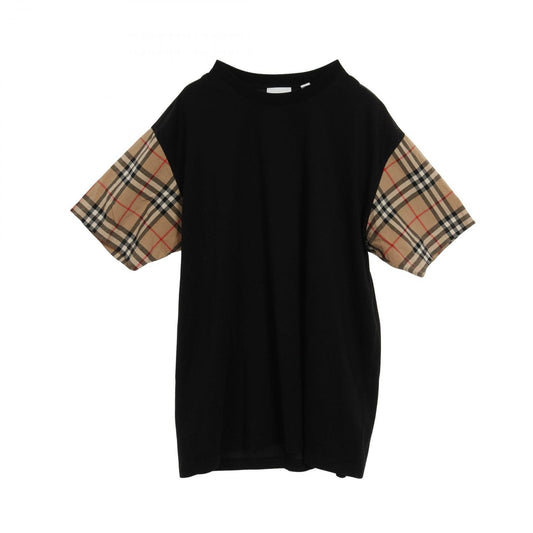 BURBERRY Nova Check Cotton T-Shirt - Timeless Elegance