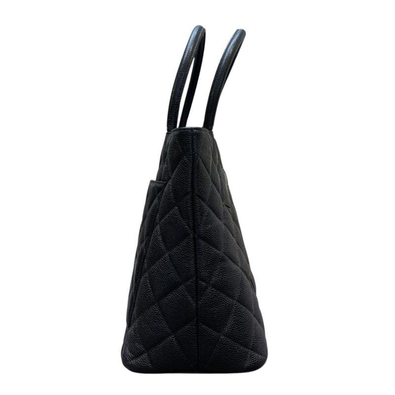 CHANEL Reissue Tote A01804 Black Caviar Leather with Silver Hardware