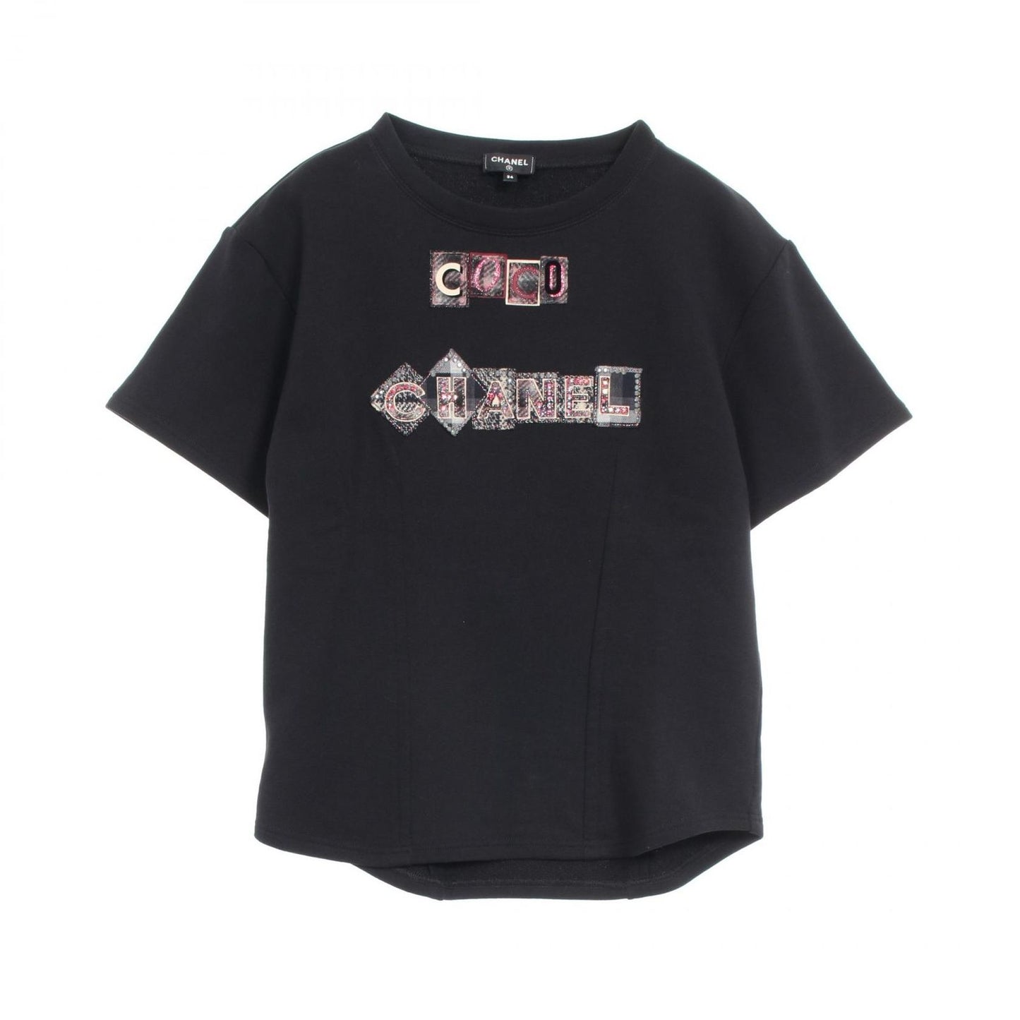 CHANEL Cotton T-Shirt - Timeless Elegance in Black