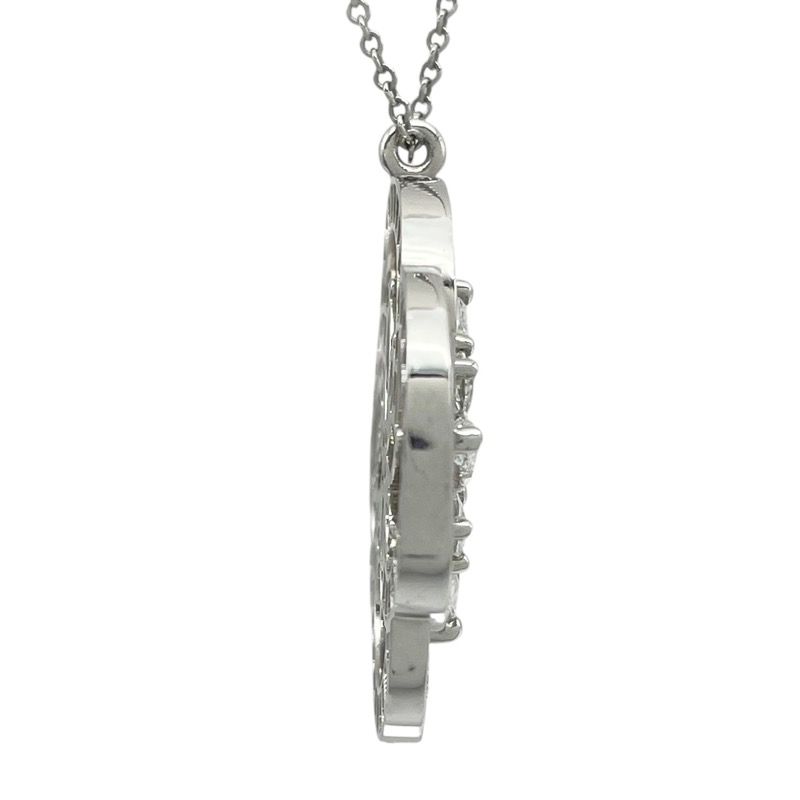 Tiffany & Co. Victoria Cluster Diamond Necklace in Platinum