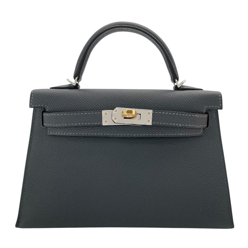 HERMES Mini Kelly 2 W刻 Grimitist Gold & Silver Hardware