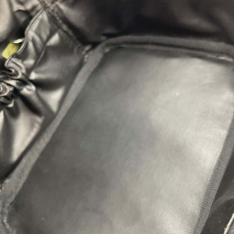 CHANEL Vanity A01997 Black Caviar Skin Handbag with Gold Hardware