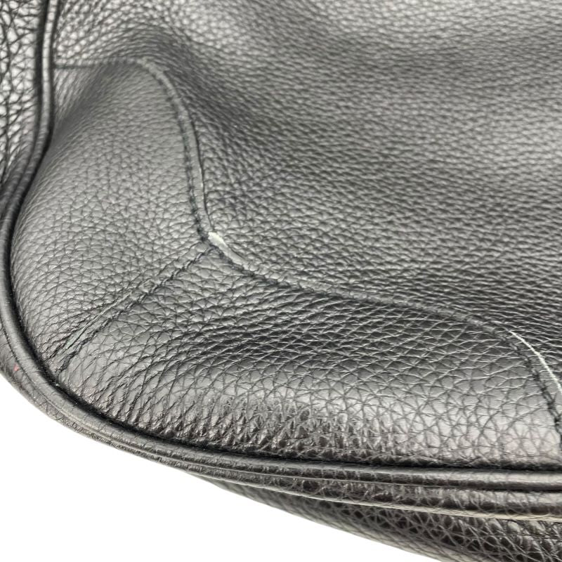 PRADA Logo 2-Way Tote in Black Leather - Timeless Elegance