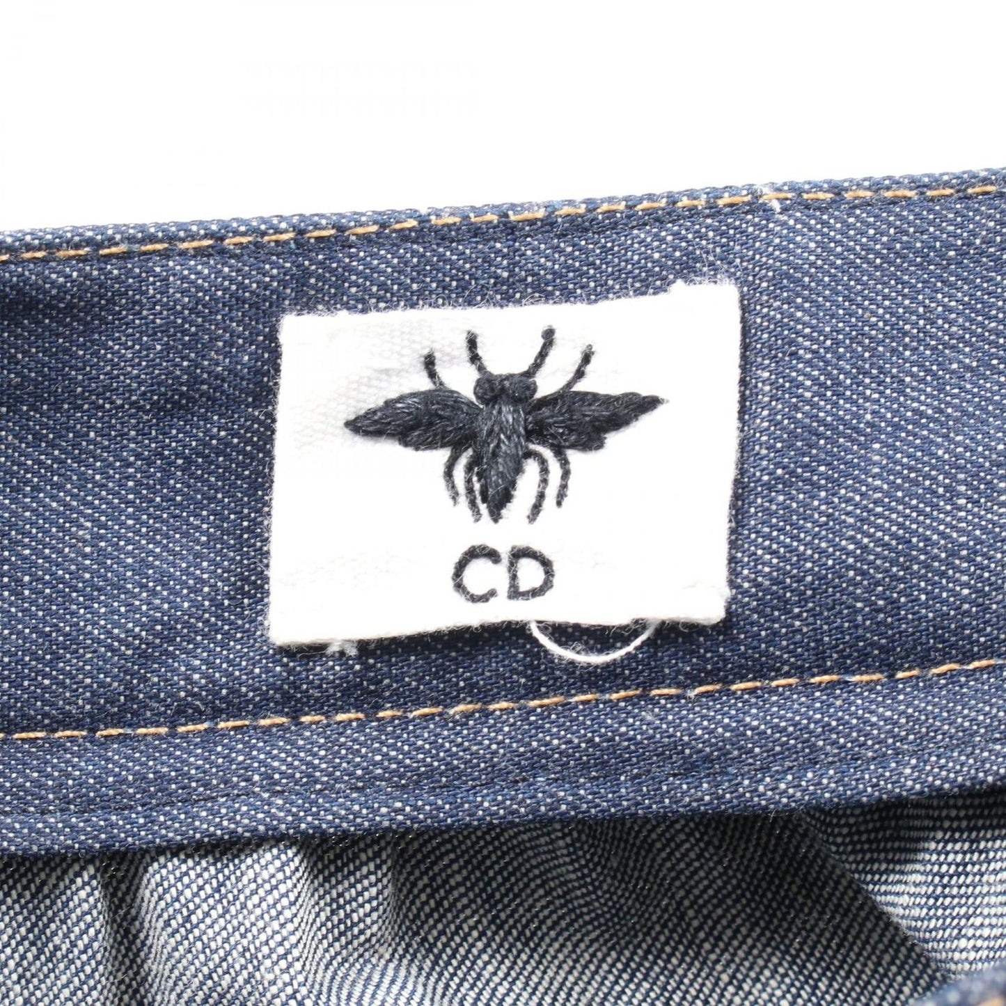 Dior Cotton Skirt in Navy - Timeless Elegance