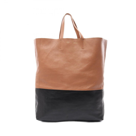 CELINE Horizontal Cabas Tote Bag - Timeless Elegance in Leather