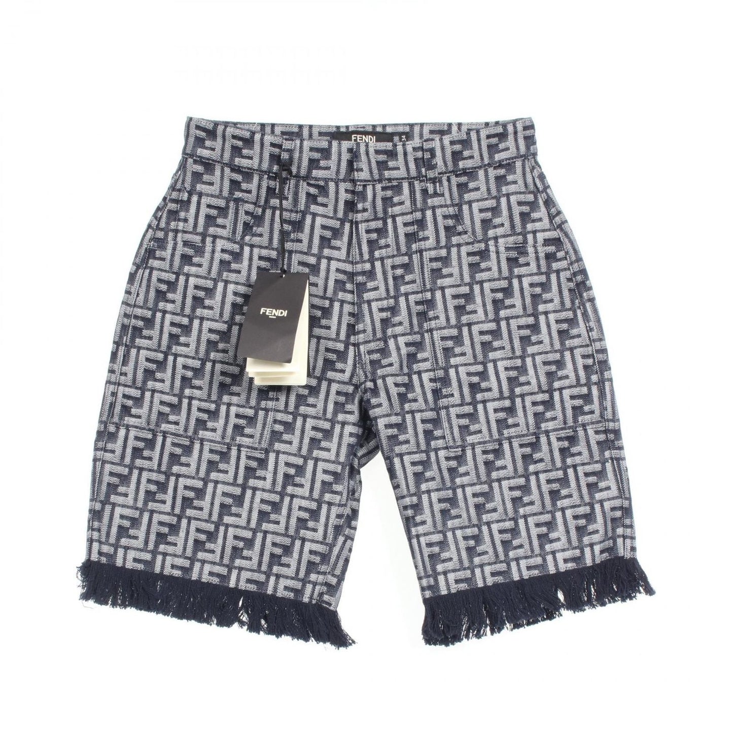 FENDI Zucchino Denim Pants in Blue - Timeless Elegance