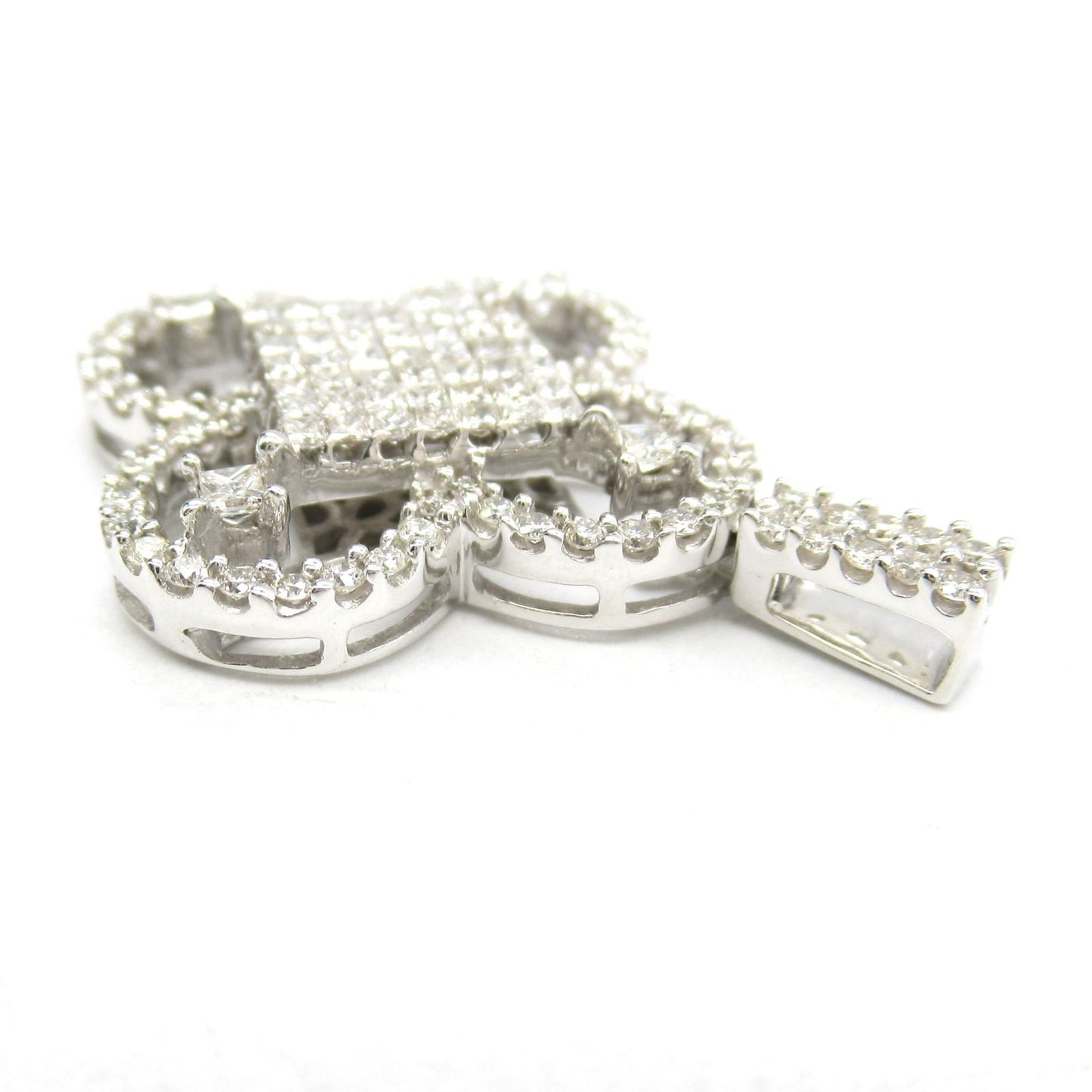 Exquisite K18WG Diamond Pendant - 1.00ct Luxury Jewelry