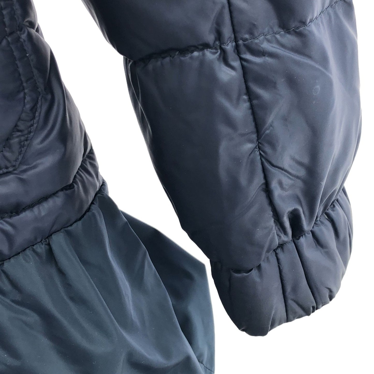 MONCLER Navy Down Coat - Exquisite Craftsmanship & Timeless Style