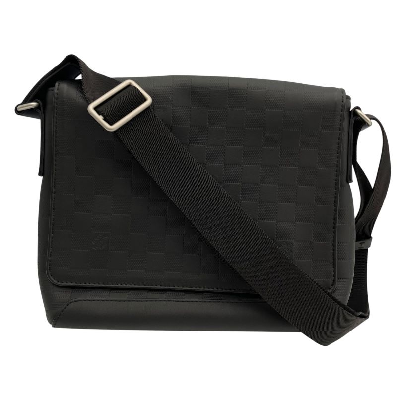 Louis Vuitton District PM Black Damier Graphite Shoulder Bag