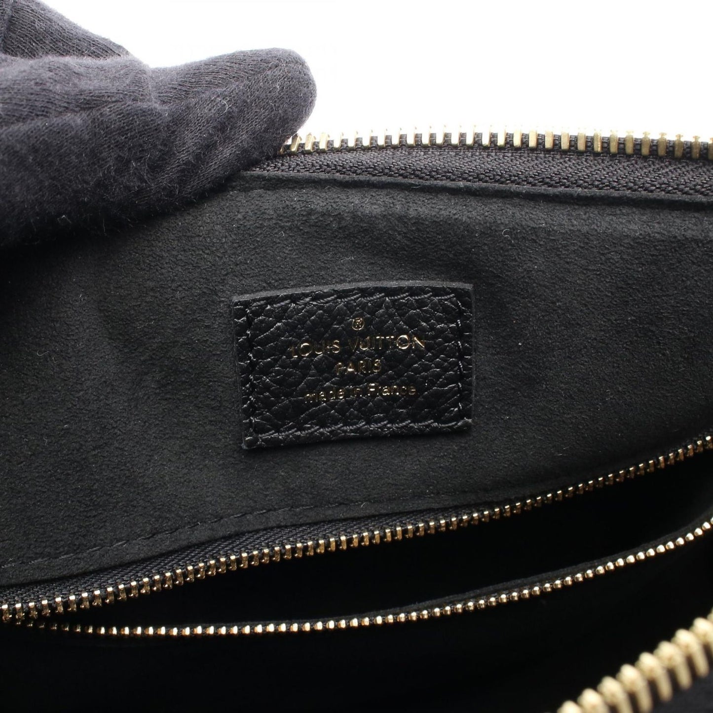 Louis Vuitton Speedy Bandoulière 25 Monogram Empreinte Giant Noir Handbag