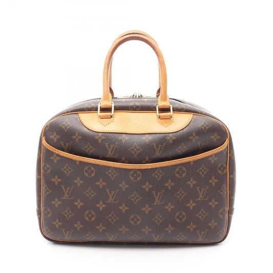 Louis Vuitton Deauville Bowling Vanity Handbag - Monogram Canvas