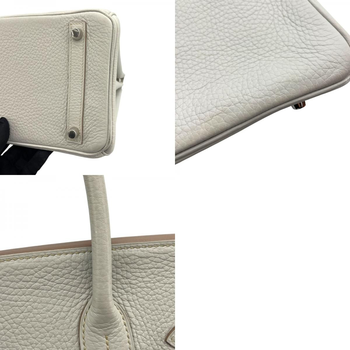 HERMES Birkin 30 in Gris Perle with Silver Hardware - Iconic Luxury Handbag