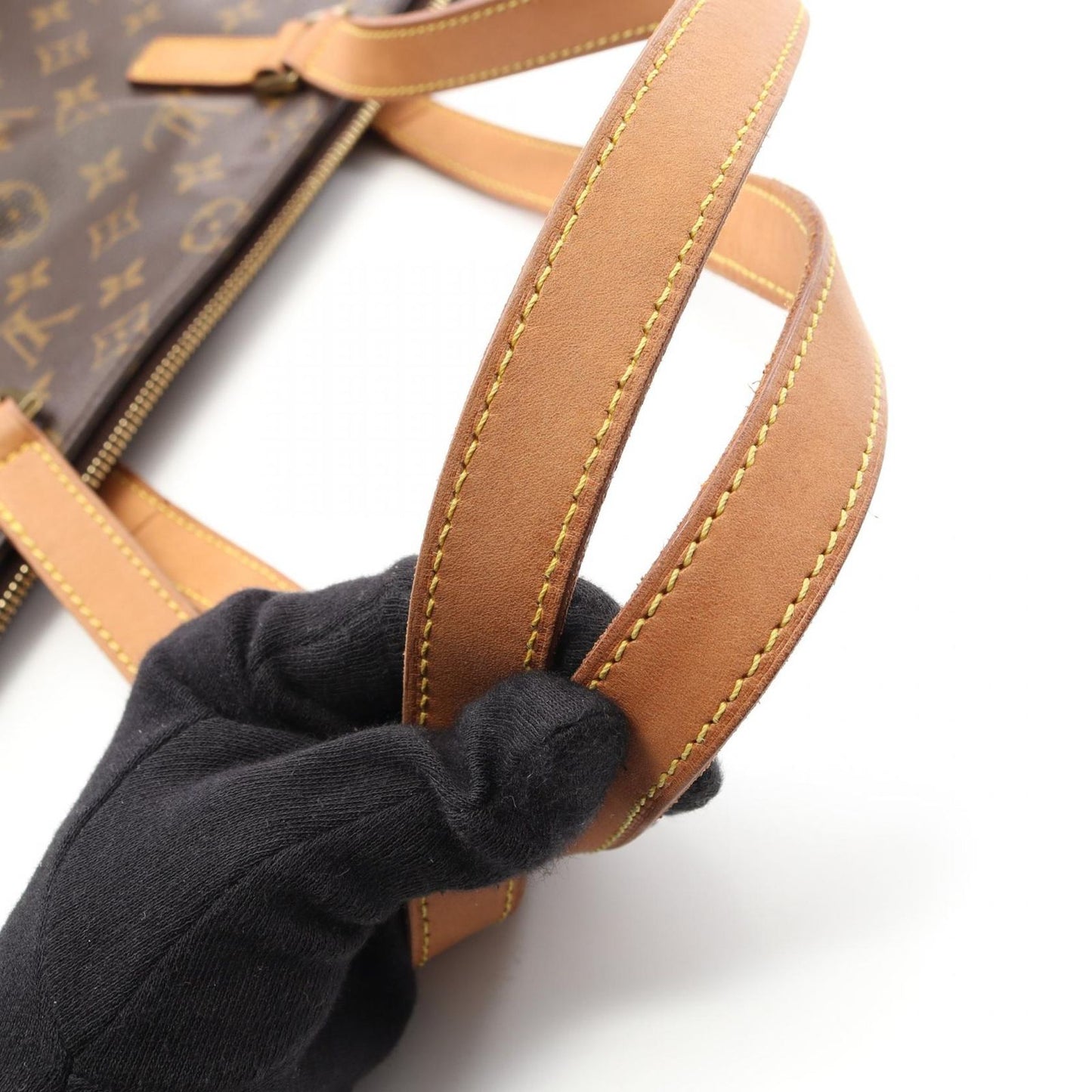 Louis Vuitton Cabas Mezzo Tote Bag - Timeless Elegance in Brown