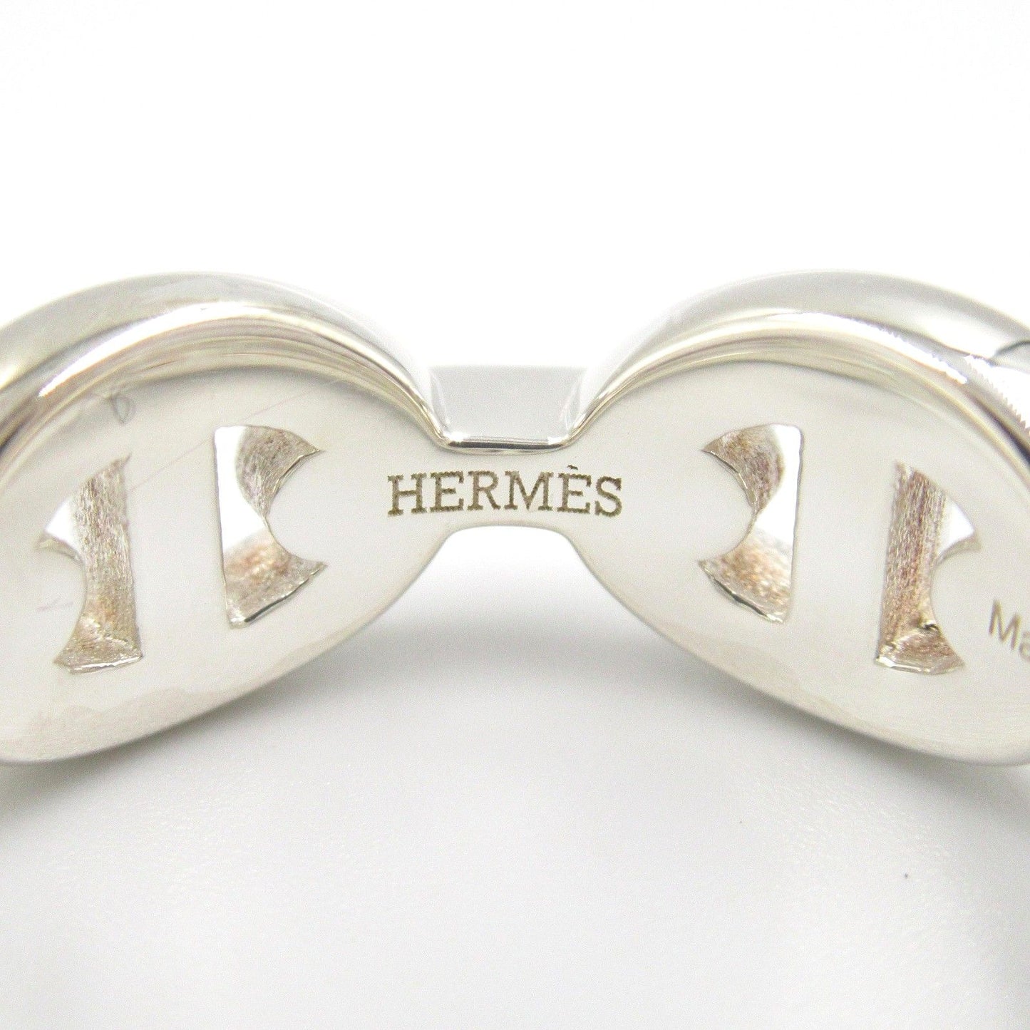 HERMES Chaine d'Ancre Ring in Silver 925 - Timeless Elegance