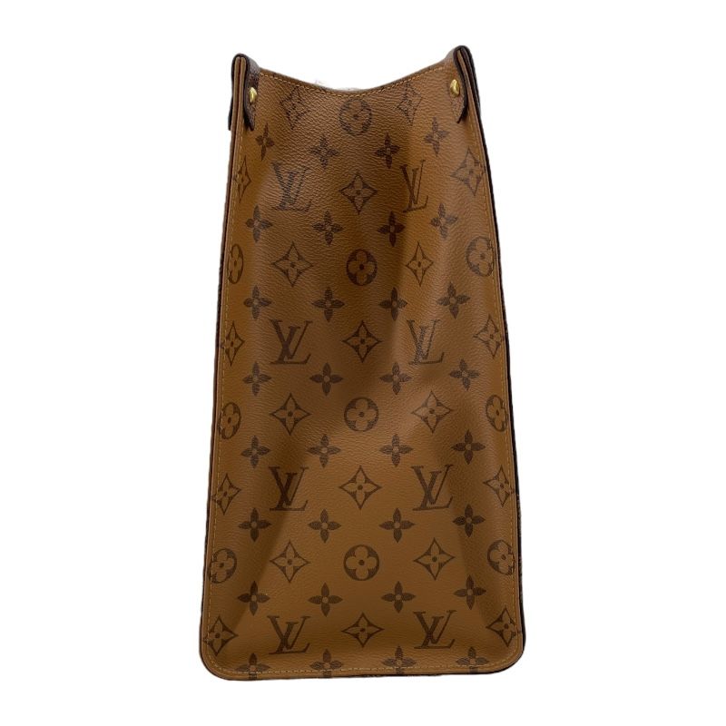 Louis Vuitton OnTheGo GM Monogram Giant Reverse Tote - Brown