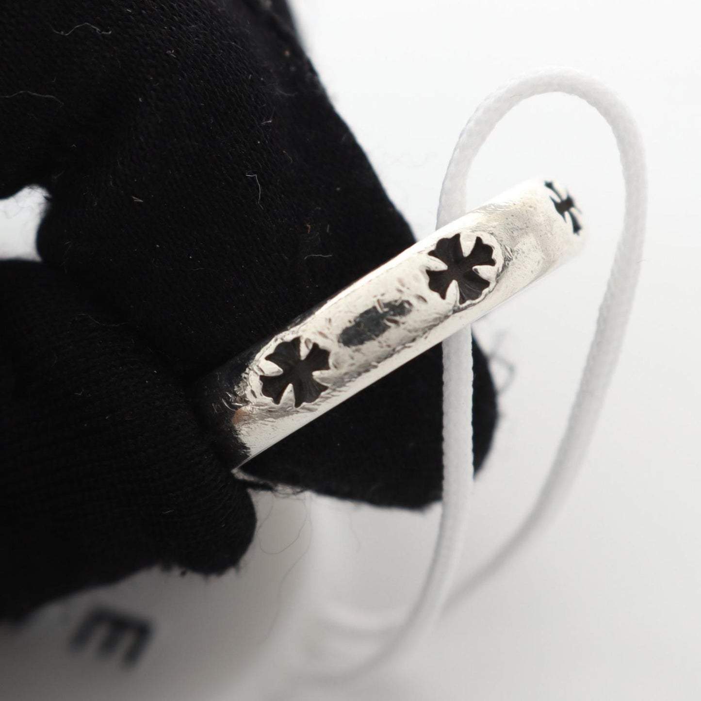 CHROME HEARTS NEGATIVE CH PLUS Silver Ring - Exclusive Design