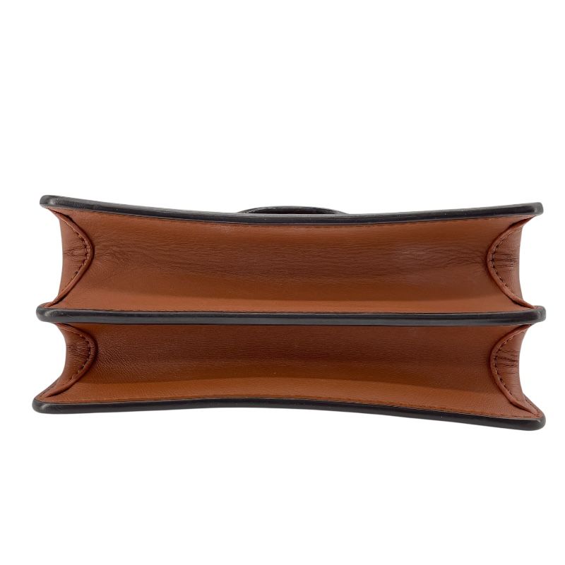 Louis Vuitton Dauphine Mini Monogram Reverse Shoulder Bag - Brown