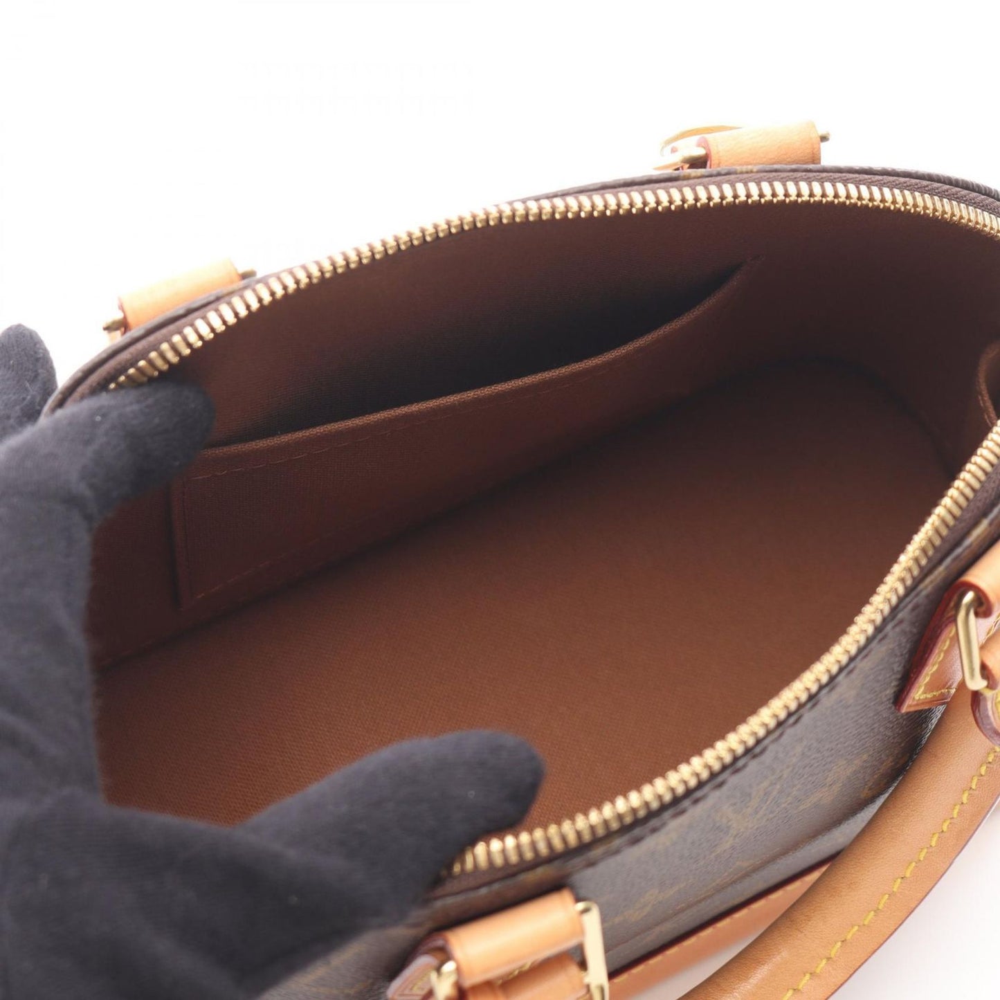 Louis Vuitton Alma BB Handbag - Timeless Elegance in Brown