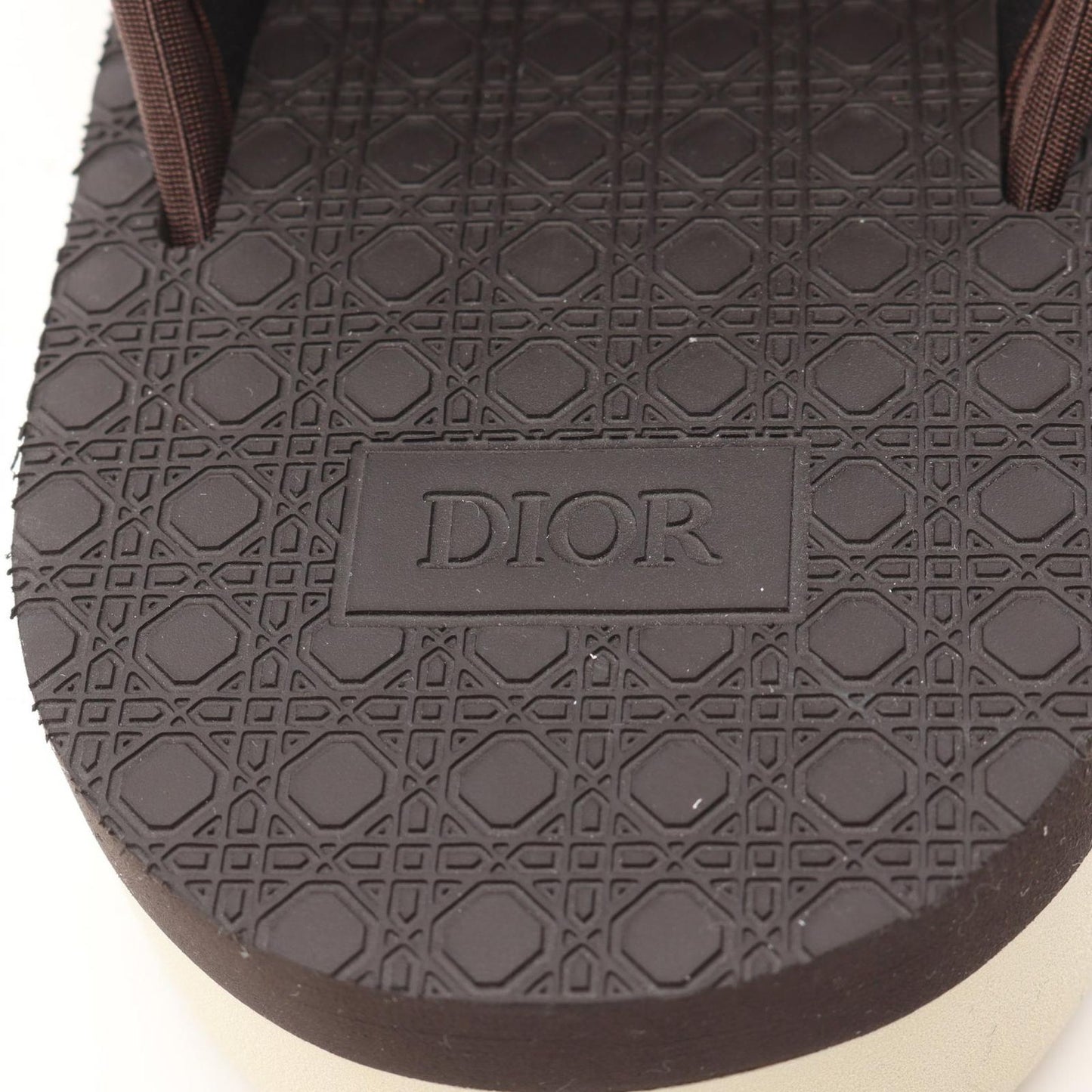 Dior Alpha Oblique Rubber Sandals - Unworn Luxury Footwear