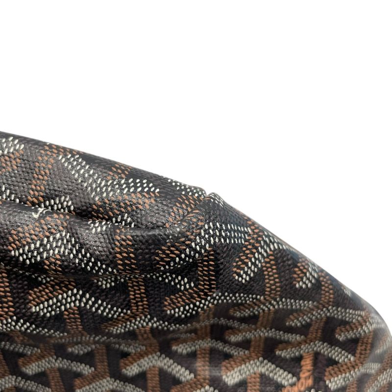 GOYARD Saint Louis GM Black Coated Canvas Tote Bag - Timeless Elegance