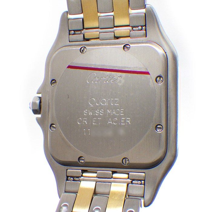 Cartier Panthère MM W25028B6 Square Watch - K18YG & SS