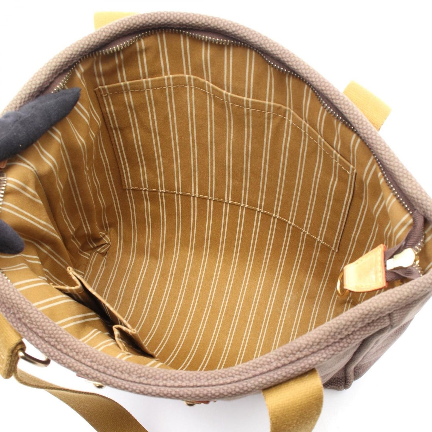 Louis Vuitton Cabas MM Antigua White Canvas Tote Bag - Timeless Elegance